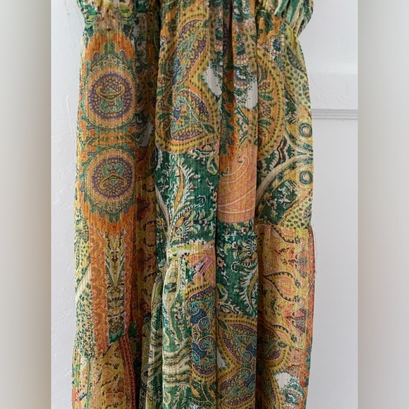 ZARA - Long print dress - Picture 6 of 9